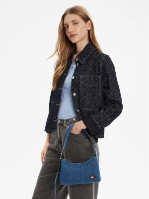 Torebka Tommy Jeans Tjw Cool Denim Shoulder Bag AW0AW17877 Niebieski