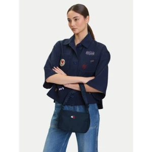 Torebka Tommy Jeans Tjw Daily Shoulder Bag AW0AW17544 Granatowy