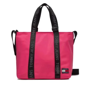 Torebka Tommy Jeans Tjw Ess Daily Mini Tote AW0AW15817 Pink Alert THW