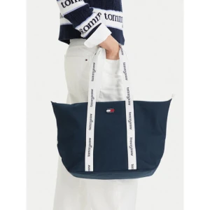 Torebka Tommy Jeans Tjw Ess Daily Tote AW0AW18461 Granatowy