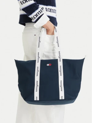Torebka Tommy Jeans Tjw Ess Daily Tote AW0AW18461 Granatowy