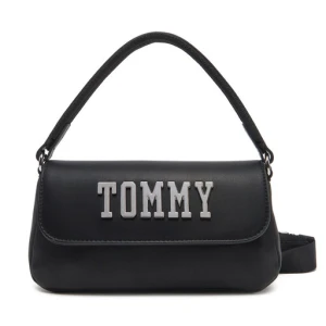 Torebka Tommy Jeans Tjw Everywhere Flap Crossover AW0AW17391 Czarny