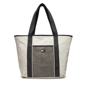 Torebka Tommy Jeans Tjw Heritage Tote AW0AW15824 Écru