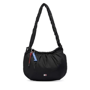 Torebka Tommy Jeans Tjw Icon Charms Hobo AW0AW18783 Czarny