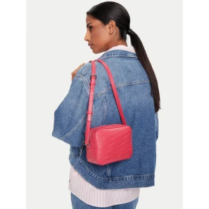 Torebka Tommy Jeans Tjw Must Aop Camera Bag AW0AW17865 Bordowy