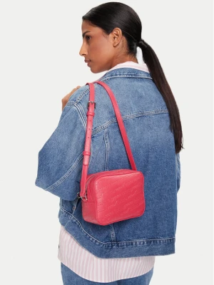 Torebka Tommy Jeans Tjw Must Aop Camera Bag AW0AW17865 Bordowy
