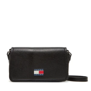 Torebka Tommy Jeans Tjw Must Flap Crossover AW0AW17553 Czarny
