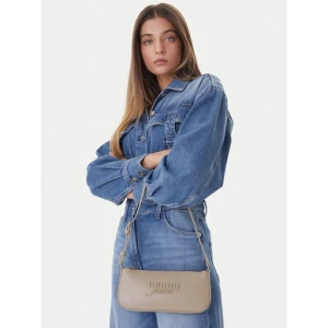 Torebka Tommy Jeans Tjw Must Shoulder Bag AW0AW18449 Beżowy
