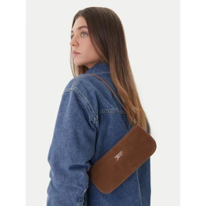Torebka Tommy Jeans Tjw Must Suede Shoulder Bag AW0AW18454 Brązowy