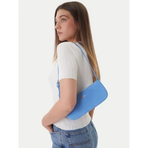Torebka Tommy Jeans Tjw Must Suede Shoulder Bag AW0AW18454 Niebieski