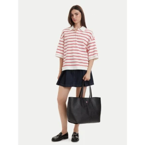 Torebka Tommy Jeans Tjw Slouchy City Tote AW0AW18789 Czarny