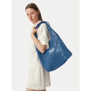 Torebka Tommy Jeans Tjw Summer Crochet Hobo AW0AW18778 Niebieski