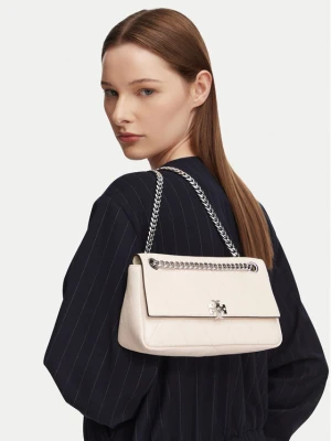 Torebka Tory Burch Charlie Quilted 185829 Kremowy