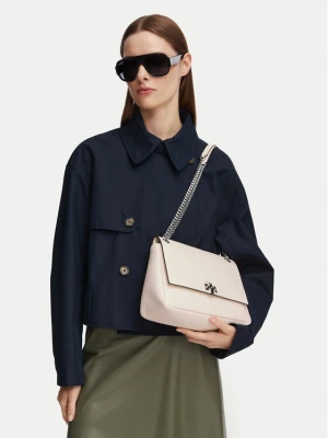 Torebka Tory Burch Charlie Quilted Shoulder Bag 185828 Kremowy