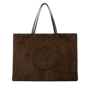 Torebka Tory Burch Ella Suede Tote 170980 Brązowy