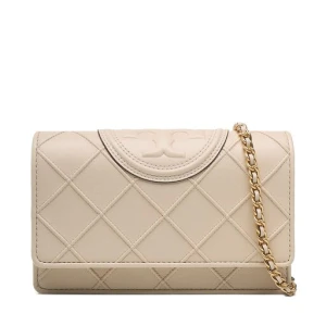 Torebka Tory Burch Fleming Soft Chain Wallet 138853 Beżowy