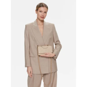 Torebka Tory Burch Fleming Soft Chain Wallet 138853 Beżowy