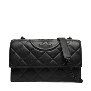 Torebka Tory Burch Fleming Soft Grain Convertible Shoulder Bag 169791 Czarny