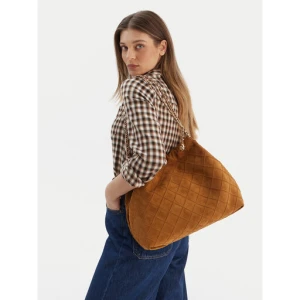 Torebka Tory Burch Fleming Suede 166064 Brązowy