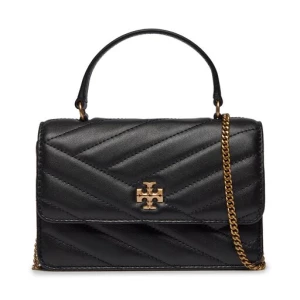 Torebka Tory Burch Kira Chevron Mini Top Handle Chain Wallet 152356 Czarny