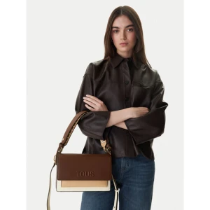 Torebka TOUS Audree Saffiano 2002358201 Brązowy