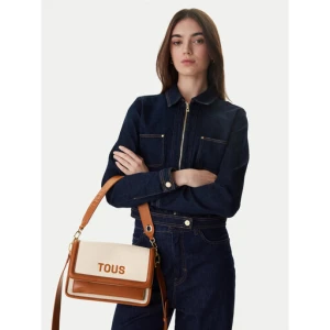 Torebka TOUS BANDOLERA M. AUDREE CANVAS 2002202743 Brązowy