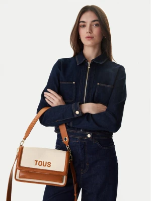 Torebka TOUS BANDOLERA M. AUDREE CANVAS 2002202743 Brązowy