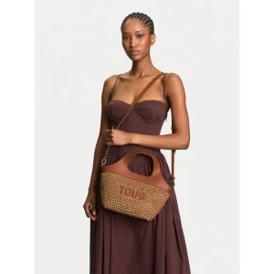 Torebka TOUS Lirio Rafia 2002205343 Brązowy