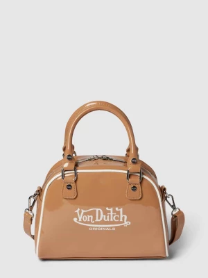 Torebka typu Bowling Bag z nadrukiem z logo model ‘KAILEN’ Von Dutch
