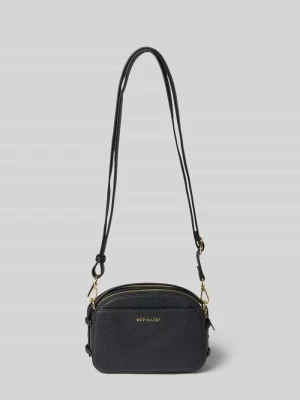 Torebka typu crossbody z miksu skóry Hey Marly Czarny