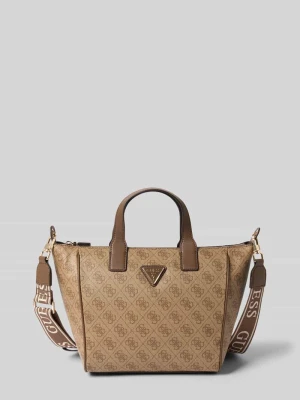 Torebka typu tote bag z naszywką z logo model 'FOLLIE' Guess