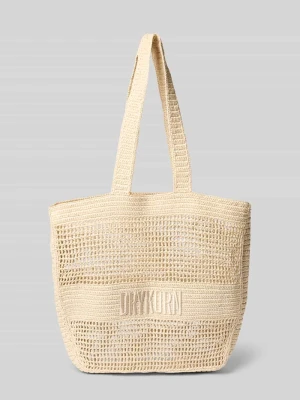 Torebka typu tote z detal z logo model 'LAREN' drykorn