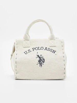 Torebka U.S. POLO ASSN. mleczny