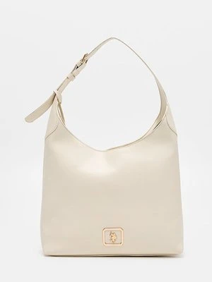 Torebka U.S. POLO ASSN. mleczny