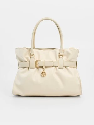 Torebka U.S. POLO ASSN. mleczny