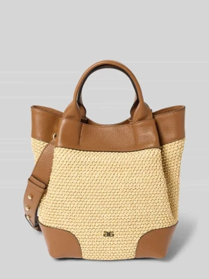 Torebka w efekcie plecionki abro