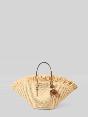 Torebka w efekcie plecionki MICHAEL Michael Kors