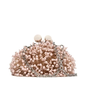 Torebka Weekend Max Mara Dotto 2525726024650 Różowy