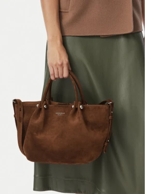 Torebka Weekend Max Mara Wkario 2625516175600 Brązowy ciemny