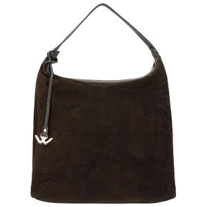 Ciemnobrązowa czekoladowa duża torebka damska 80444-62 Wojas