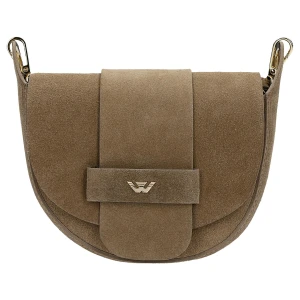 Ciemnobezowa torebka damska crossbody 80489-64 Wojas