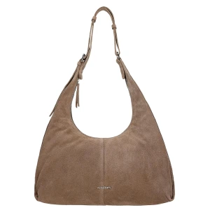 Jasnobrązowa torebka damska hobo 80455-63 Wojas