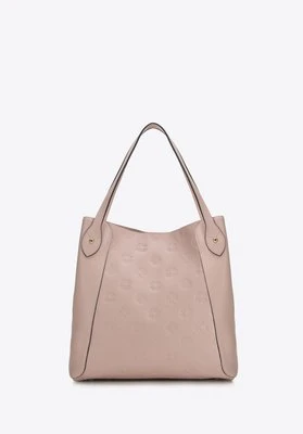 Torebka worek skórzana w monogram Wittchen