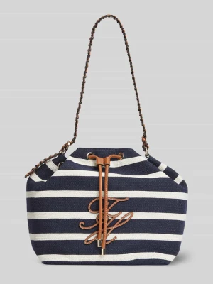 Torebka worek z mieszanki bawełny Tommy Hilfiger