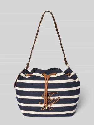 Torebka worek z mieszanki bawełny Tommy Hilfiger