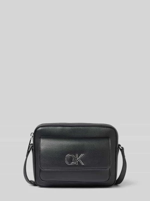 Torebka z aplikacją z logo CK Calvin Klein