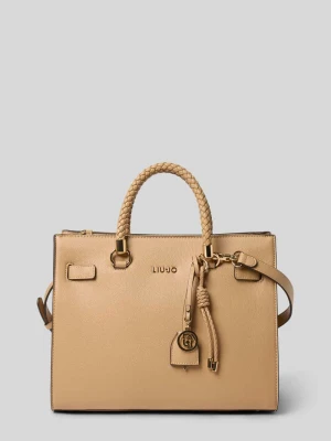 Torebka z aplikacją z logo model ‘MANHATTAN’ Liu Jo White