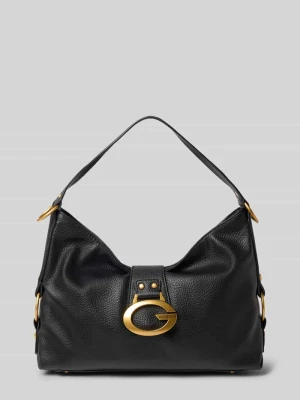 Torebka z aplikacją z metką model 'CAMDEN' Guess Czarny