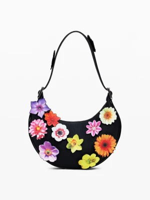 Torebka z aplikacjami kwiatowymi Tyler McGillivary Desigual