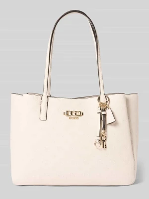 Torebka z brelokiem i aplikacją z logo Guess